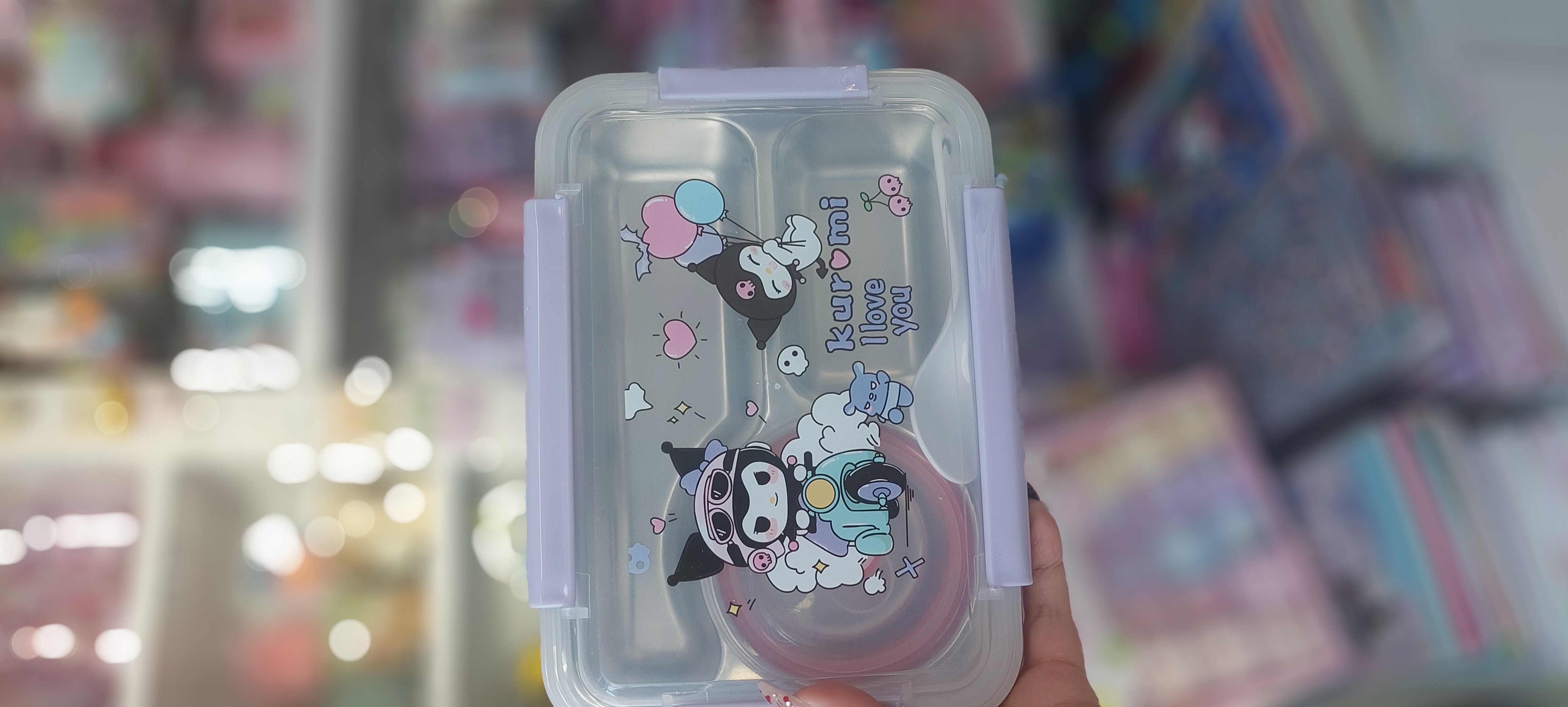 ظرف غذا کرومی و استیچ